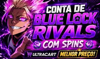 Conta de BLUE LOCK RIVALS com LUCK SPINS [MELHOR PREÇO DA GGMAX!!!]