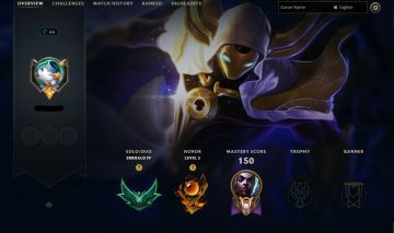 Conta de 2015 100% Segura Full Acesso Esmeralda 4 85 PDL 73% WR 50+ Skins