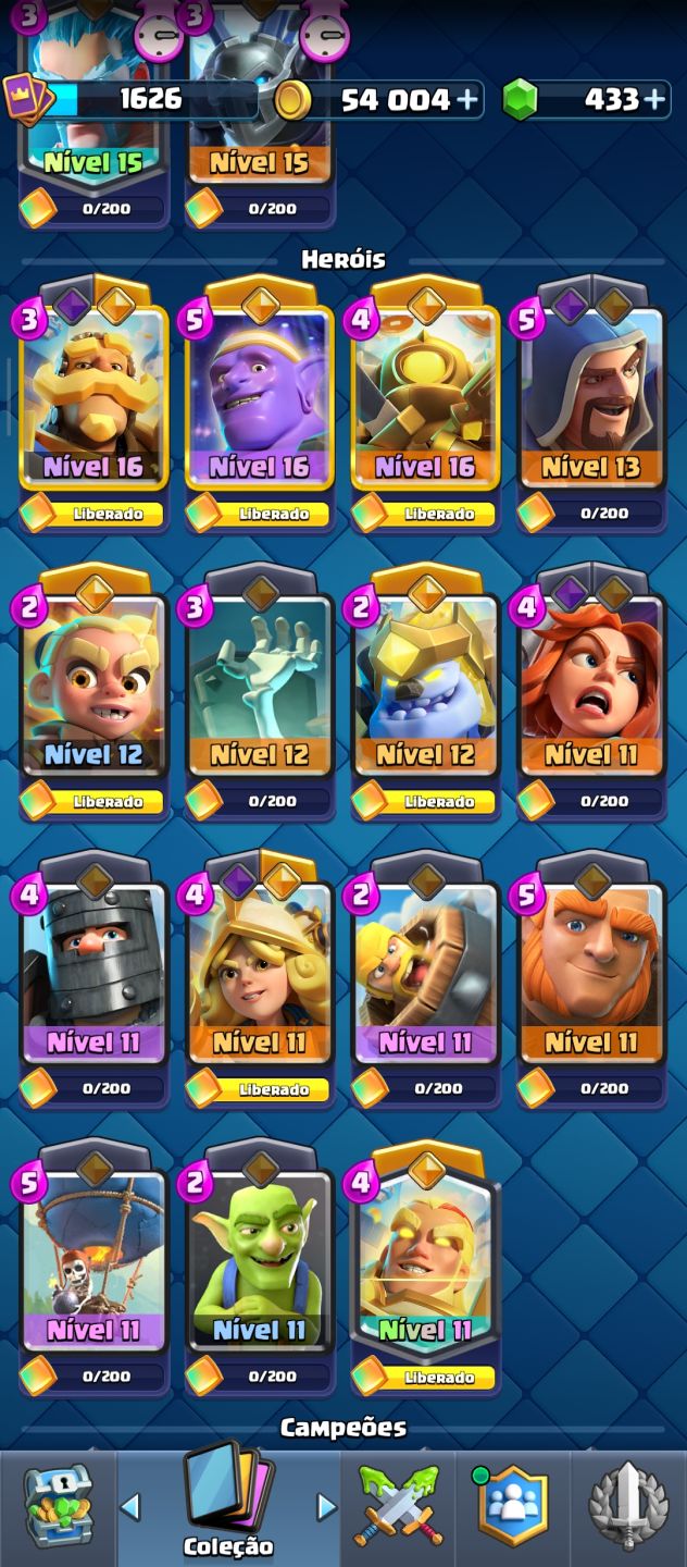 VEM NA BRABA DE CLASH ROYALE PARA VOCÊ NÃO COMEÇAR DO ZERO!!