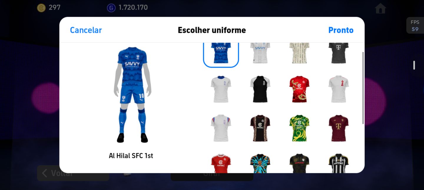 Conta Efootball