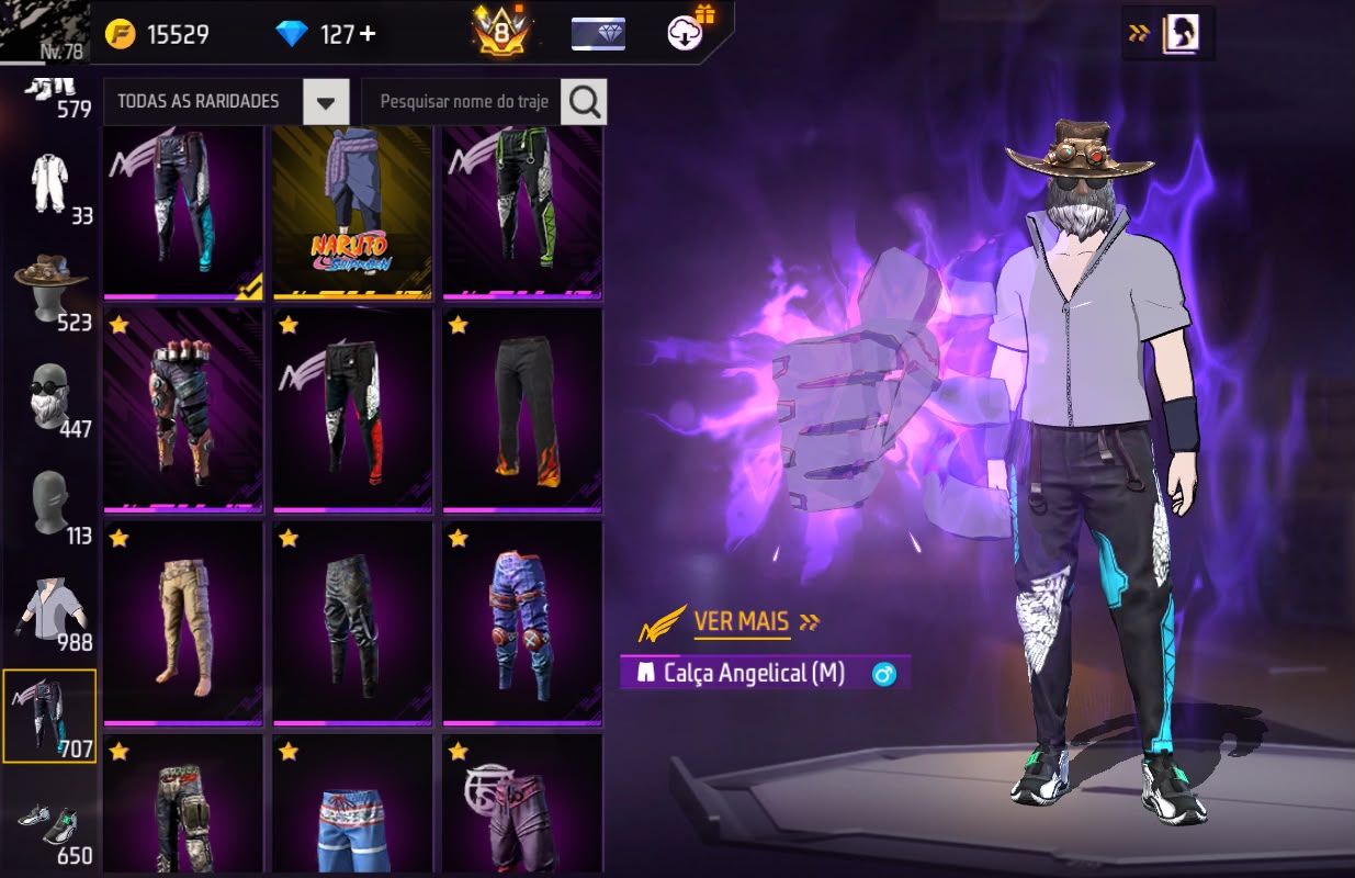 Conta free fire gemada com primeiro terceiro setimo passe 970 peitorais prime 8