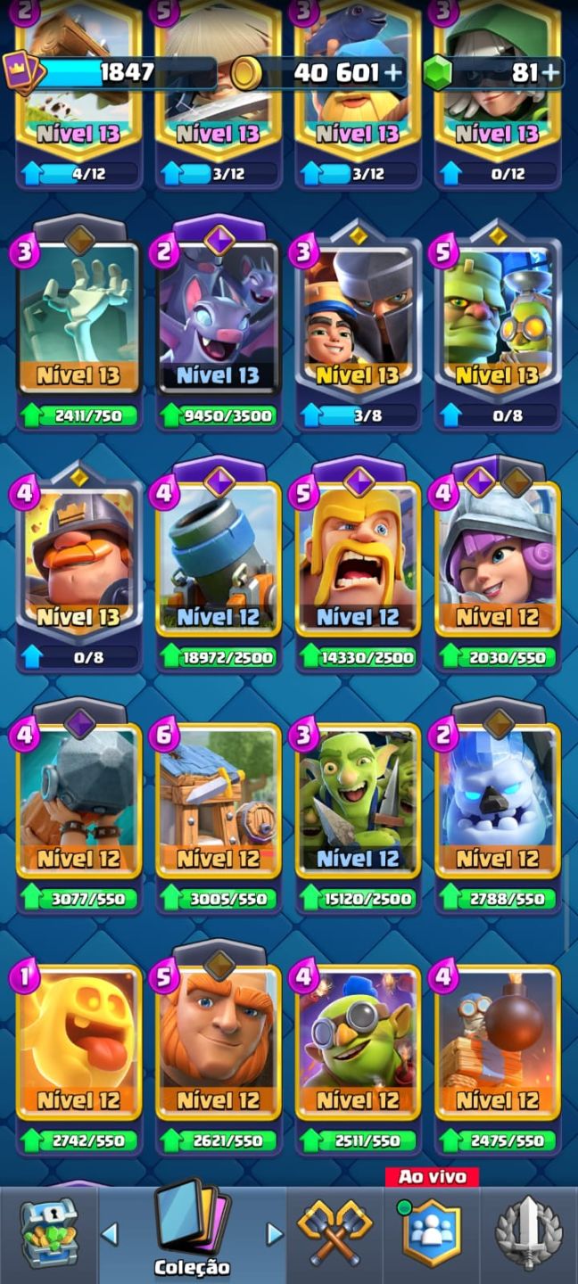 Clash royale - Conta única!