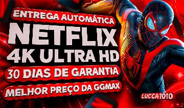NETFLIX - 1 TELA PRIVADA SÓ SUA [ENTREGA AUTOMATICA] + BRINDE!!