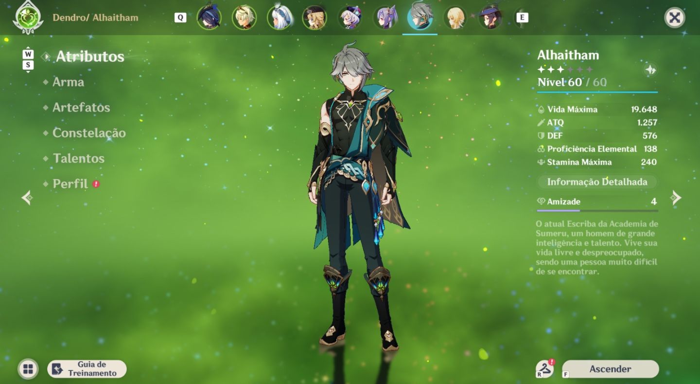 CONTA GENSHIN IMPACT RANK 55 CONTA COM CLORINDE C2R2 + ABSOLVIÇÃO R2