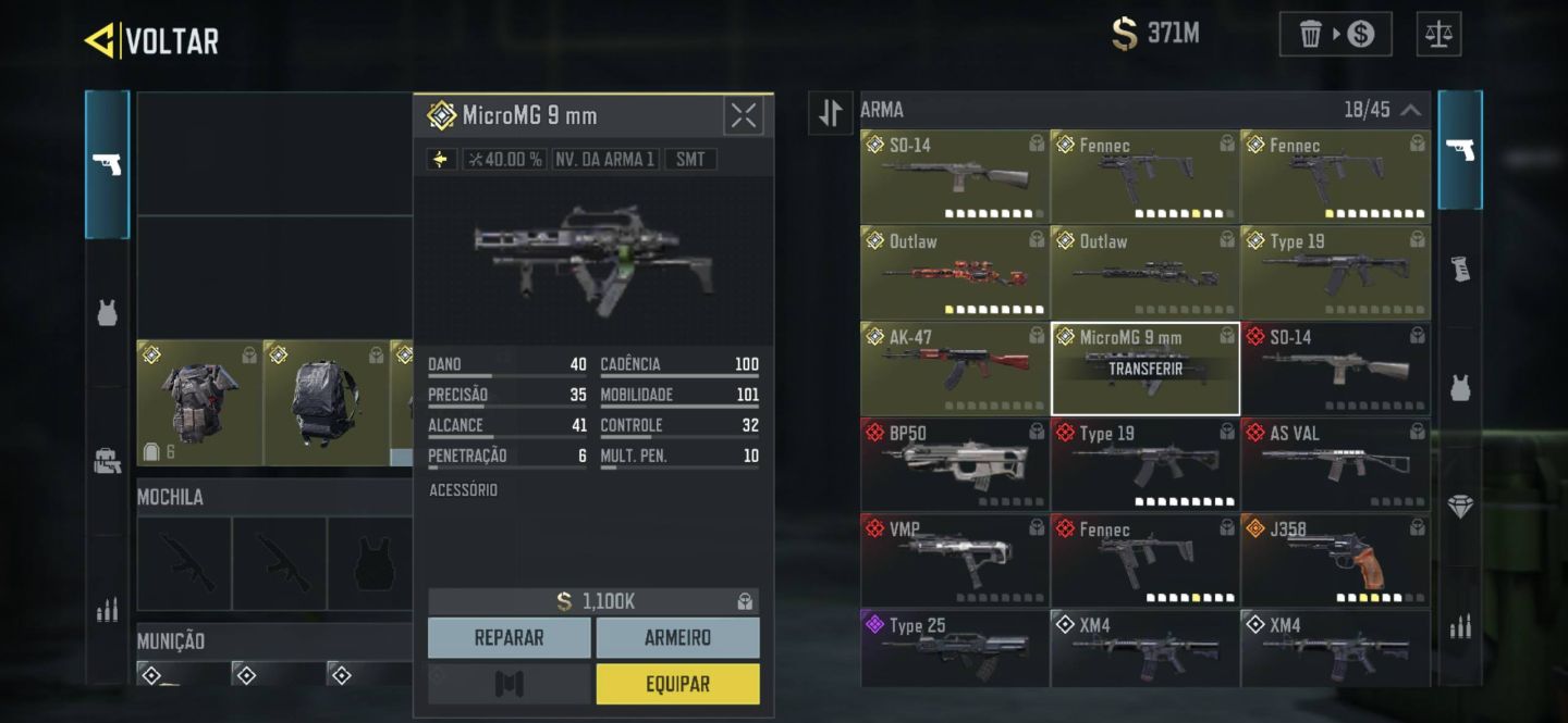 Call of Duty Mobile | COD Mobile | Serviços DMZ | Upo para Lendário