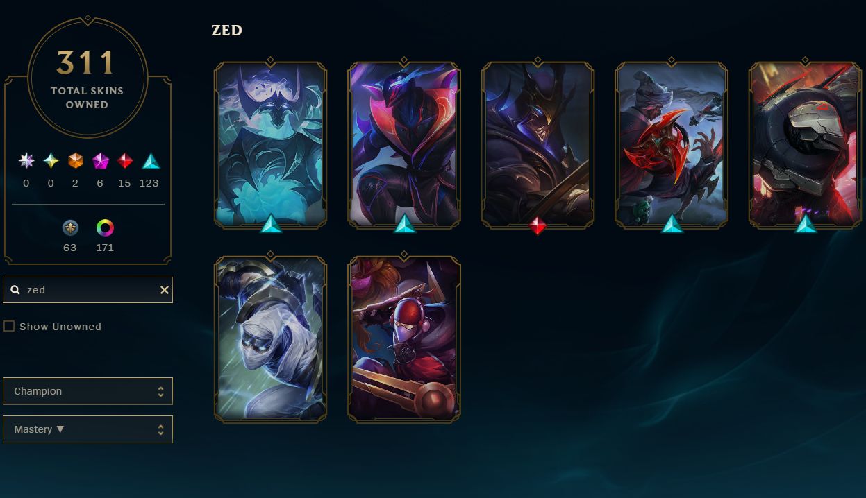 Conta LoL Diamante | 311 Skins | 63 Legado | Nível 422 | +Valorant e TFT