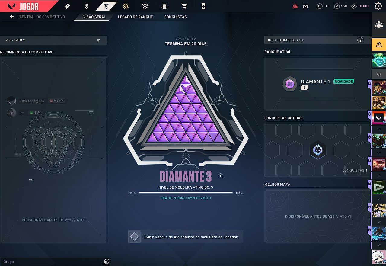 Conta de valorant dima com duas skin, uma de phanto é outra de vandal