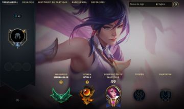 CONTA ESMERALDA 3 71% WINRATE | MAIN FIORA | VÁRIOS FRAGMENTOS DE SKIN