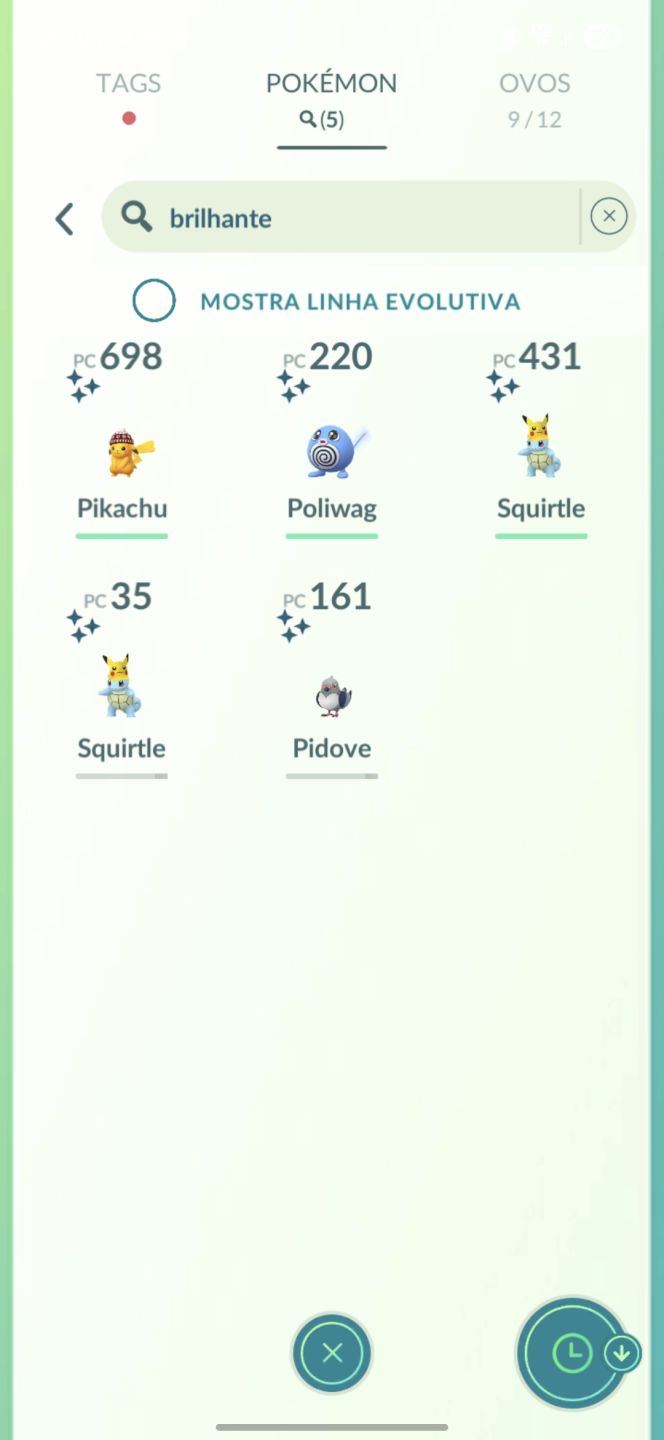 Conta avançada- Pokemon Go