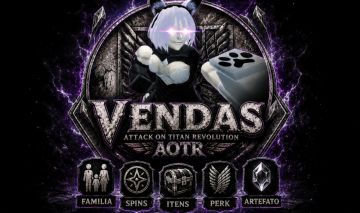 FAMILIA, SPINS, ITENS, PERK, ARTEFATO Attack on Titan Revolution(AOTR)
