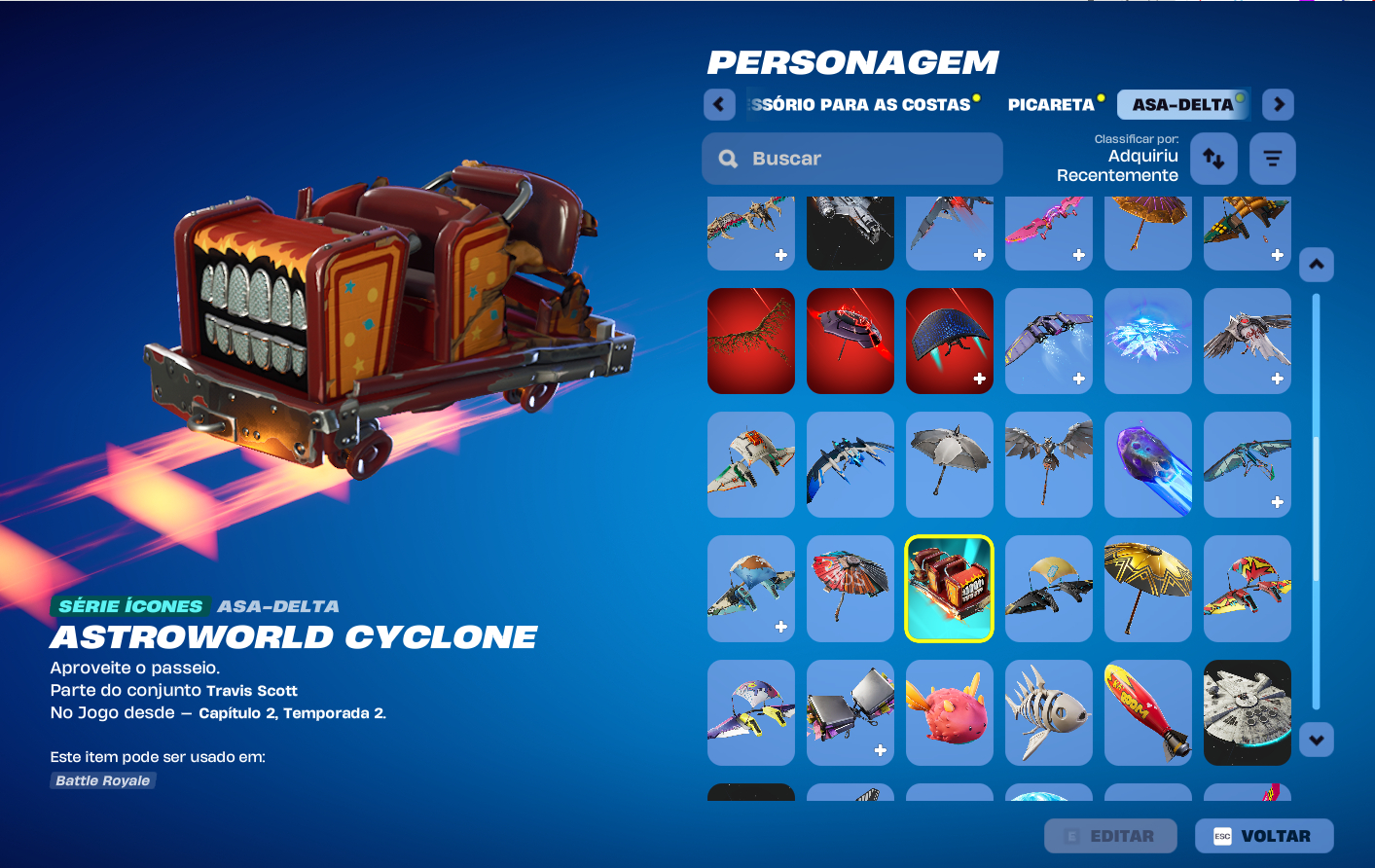 Conta fortnite com STW Fundador OG , passes antigos e varias skins