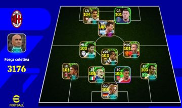 Conta Efootball 3176 de FORÇA!
