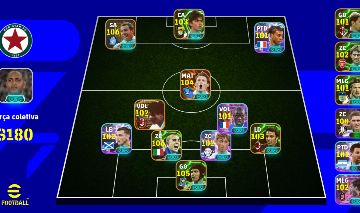 Conta Efootball 3180 de força Efootball mobile