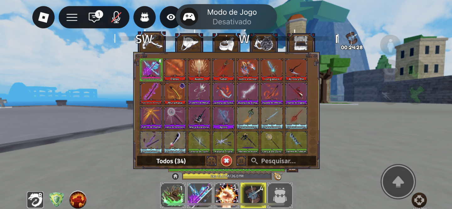 CONTA ROBLOX +30 MIL ROBUX GASTOS | FULL BLOX FRUITS | MUITAS SKINS | R$380