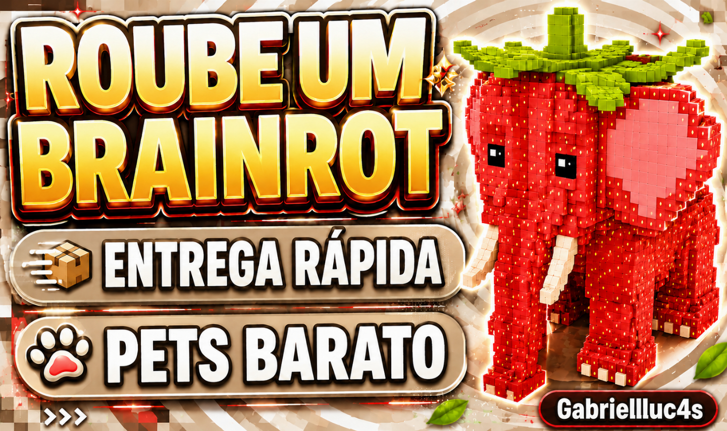(MEGA OFERTA) STEAL A BRAINROT (BRT) - ROUBE UM BRAINROT! ENTREGA RÁPIDA