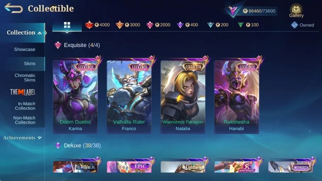 Sanrio Floryn - 3 luckbox - ex imortal e muitas skins