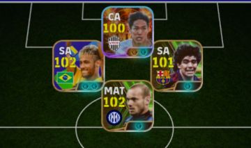 CONTA EFOOTBALL RARA NEYMAR, MARADONA + SNEIJDER E MUITO ++++++
