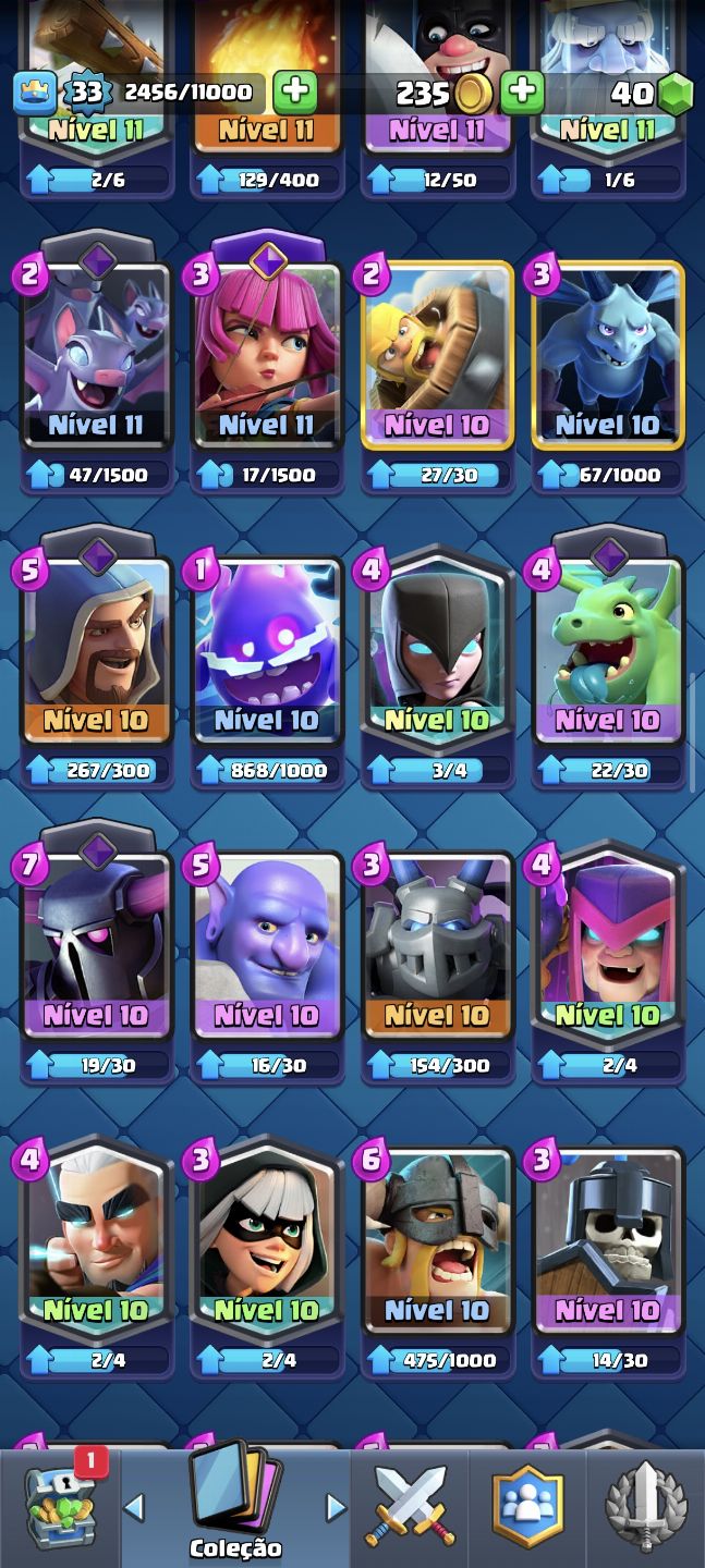 Conta Clash Royale conta rara