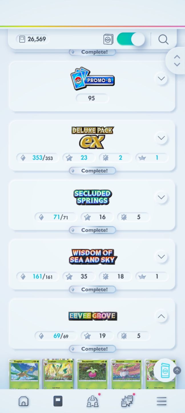 Conta Premium com mais de 26k de cartas, criada no dia 1!
