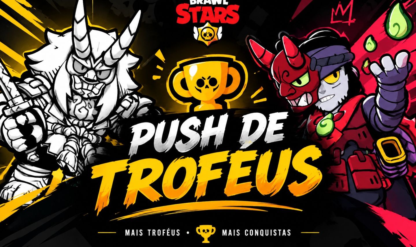 Brawl Stars | Push de Troféus +500 até +15.000