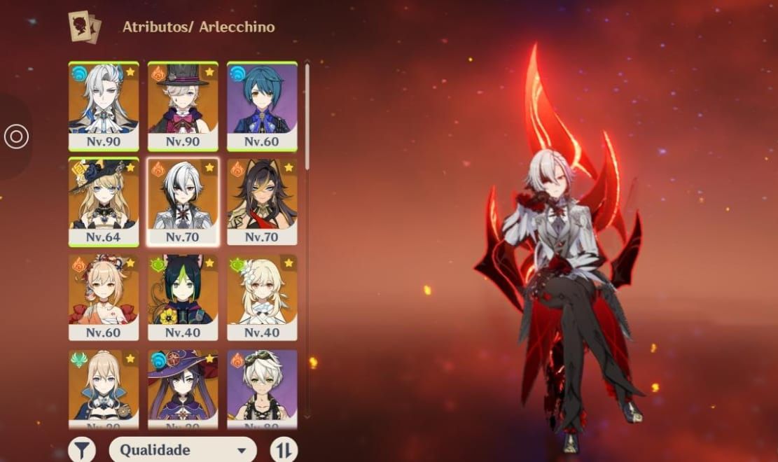 GENSHIN Yoimya Navia Lyney Allerchino Neuvillet no GARANTIDO