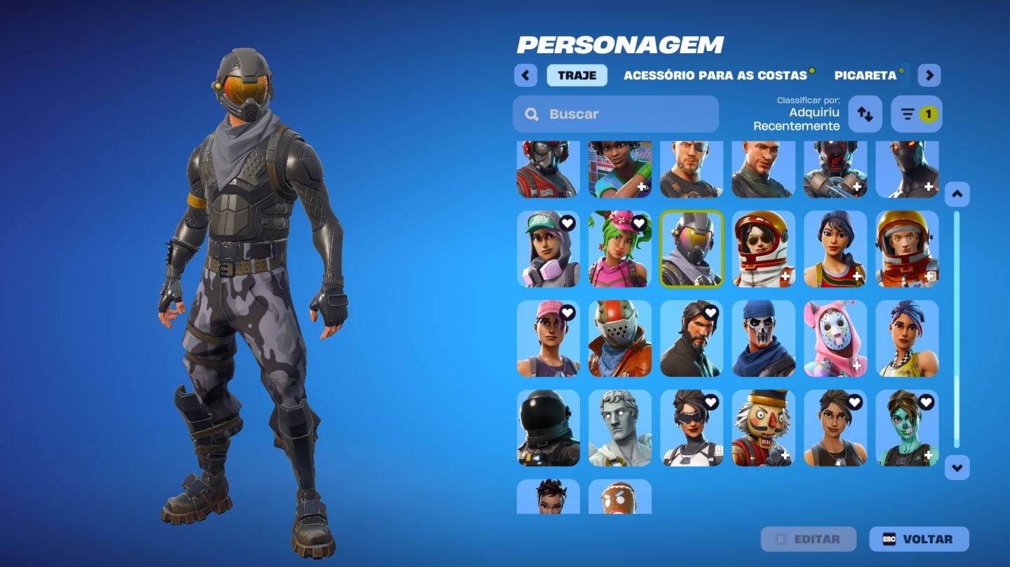 CONTA FORTNITE OG TRAVIS SCOTT, PASSINHO MARAT, + 100 SKINS, SALVE O MUNDO OG