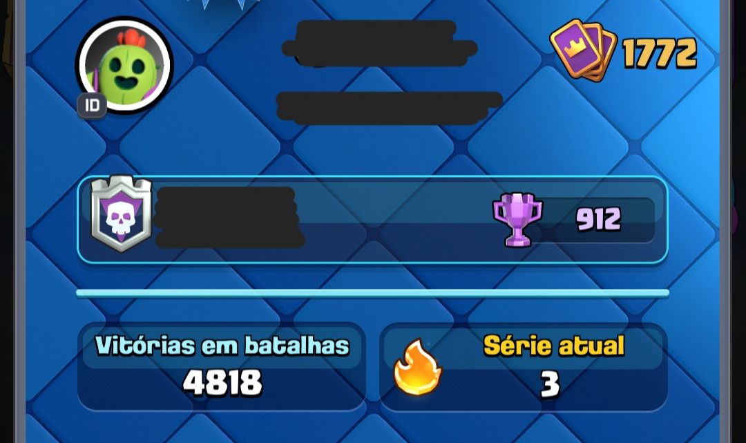 CONTA FULL ACESSO | CLASH ROYALE | 14.5K TROFÉUS | 25 EVOS | LVL 1800 | 5 herói
