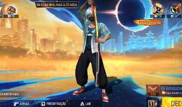 Conta simples de Free fire