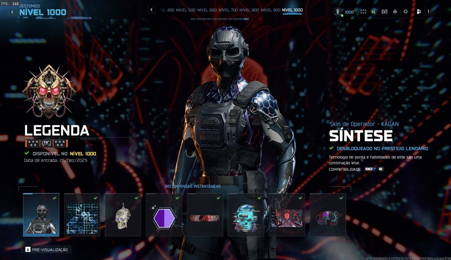 CONTA COD WARZONE: APARIÇÃO, COLLABS E BLACKCELLS, LEVEL 1000, NEXUS, BOREAL...