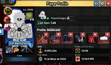 !!Conta Boa de Blox Fruits endgame!!