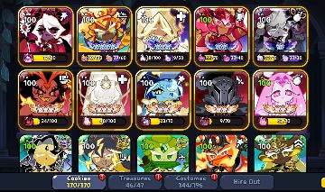 CONTA ENDGAME CRK | quase todos os cookies