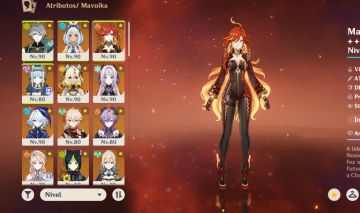 CONTA GENSHIN MAVUIKA PREMIUM C0R1 CITLALI C2R2 XILONEN MUALANI C0R1 E MTO MAIS