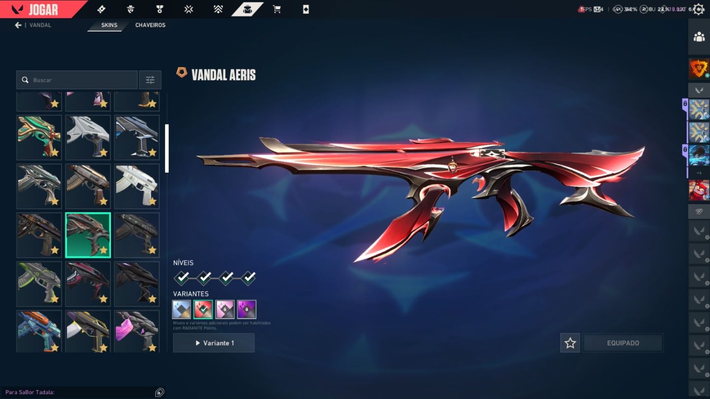 CONTA DE VALORANT FULL SKIN (PROMOÇÃO INEDITA)