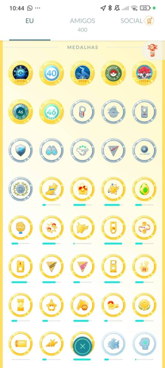 CONTA POKÉMON GO RARA LVL 70 | 1355 SHINY | 2647 POKÉMON | 275 EVENTOS