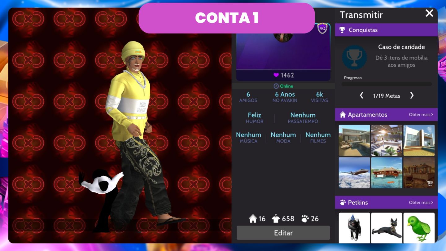 Contas Avakin Life | Melhores contas do Avakin