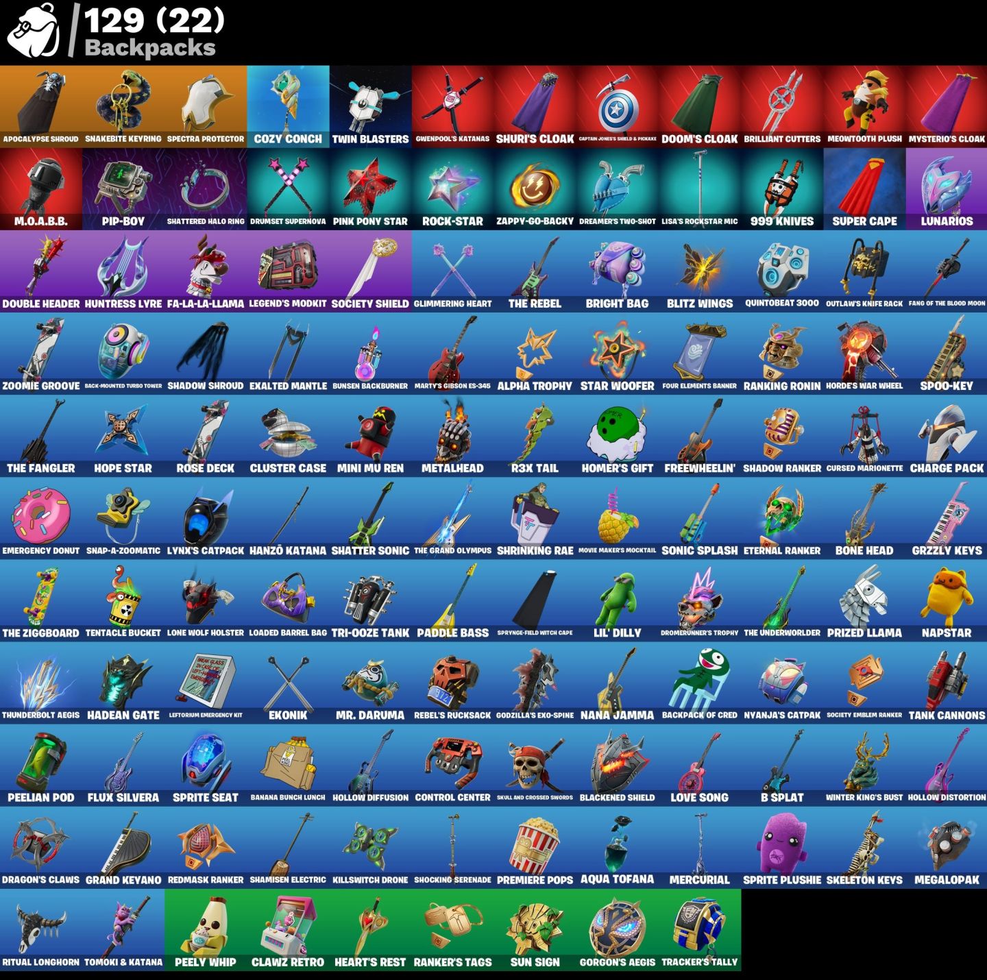 CONTA FORTNITE 48 SKINS / ARTEMIS / JOLTARA / INFERNO SKELETON / MARGE SIMPSOM