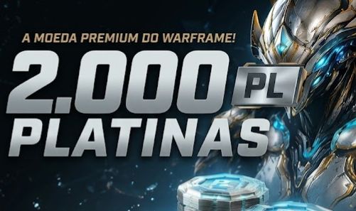 2000 PLATINAS WARFRAME