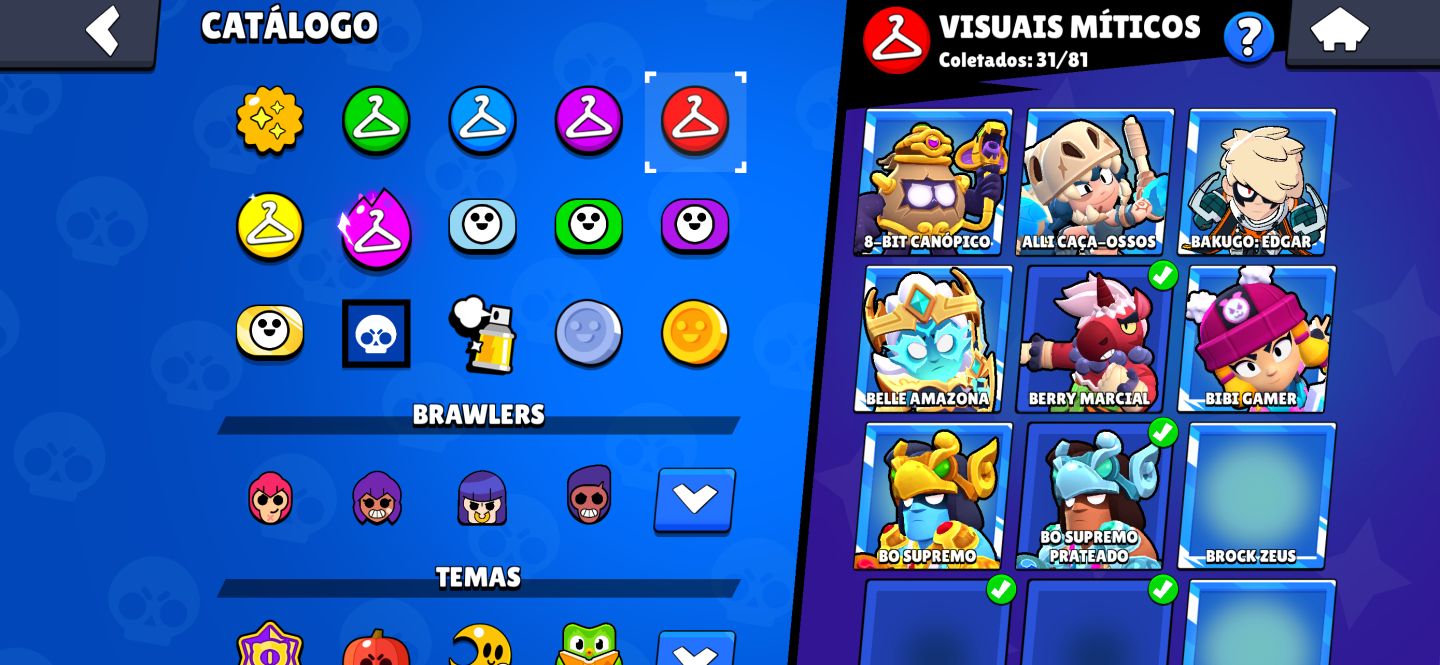 CONTA DE BRAWL STARS BRABA