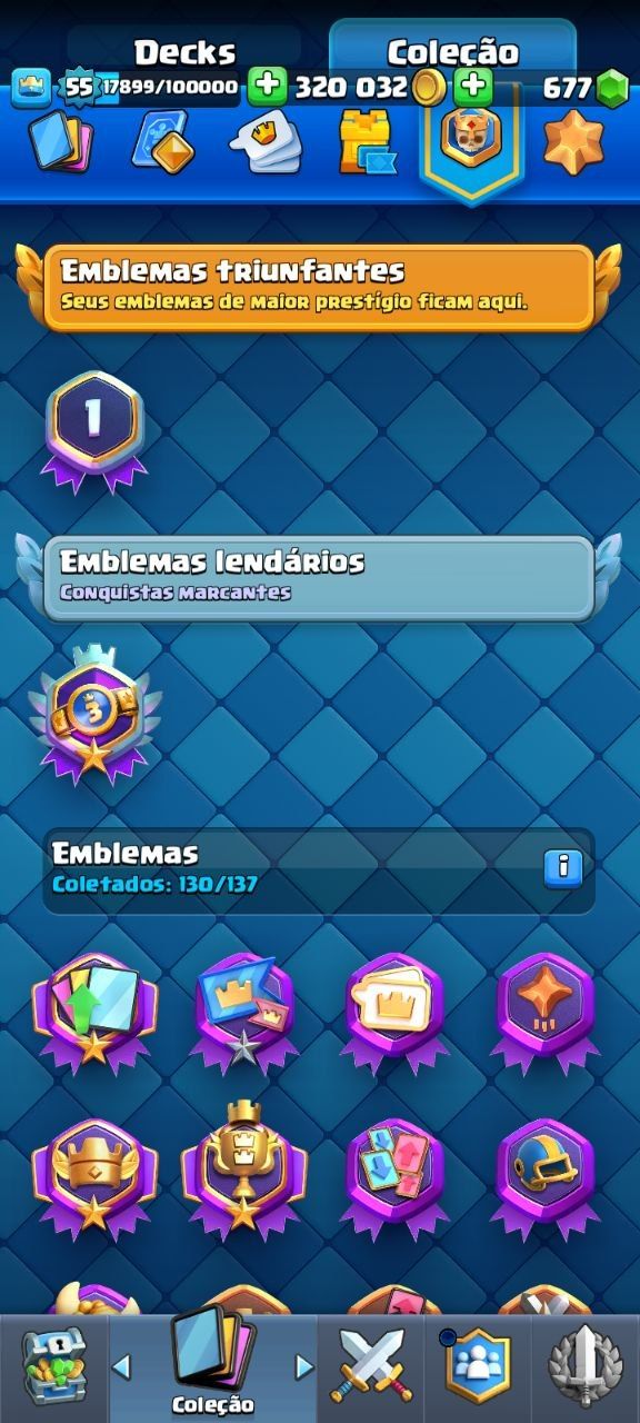 PROMOÇÃO - CONTA DE CLASH ROYALE (8 evoluções e 3 heróis) + 9800 TROFÉUS