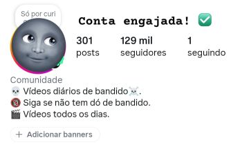 Conta Instagram 130k (Story 5k+ no orgânico)
