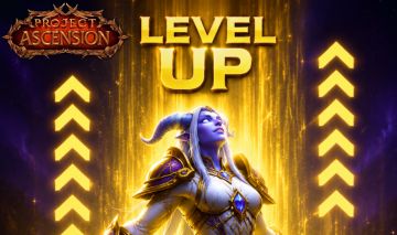 UP/LEVELING WoW ASCENSION (leia a descrição)