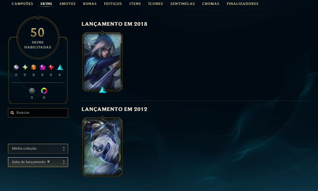 Conta FULL ACESSO Ouro 3 - Esmeralda TFT Season passada