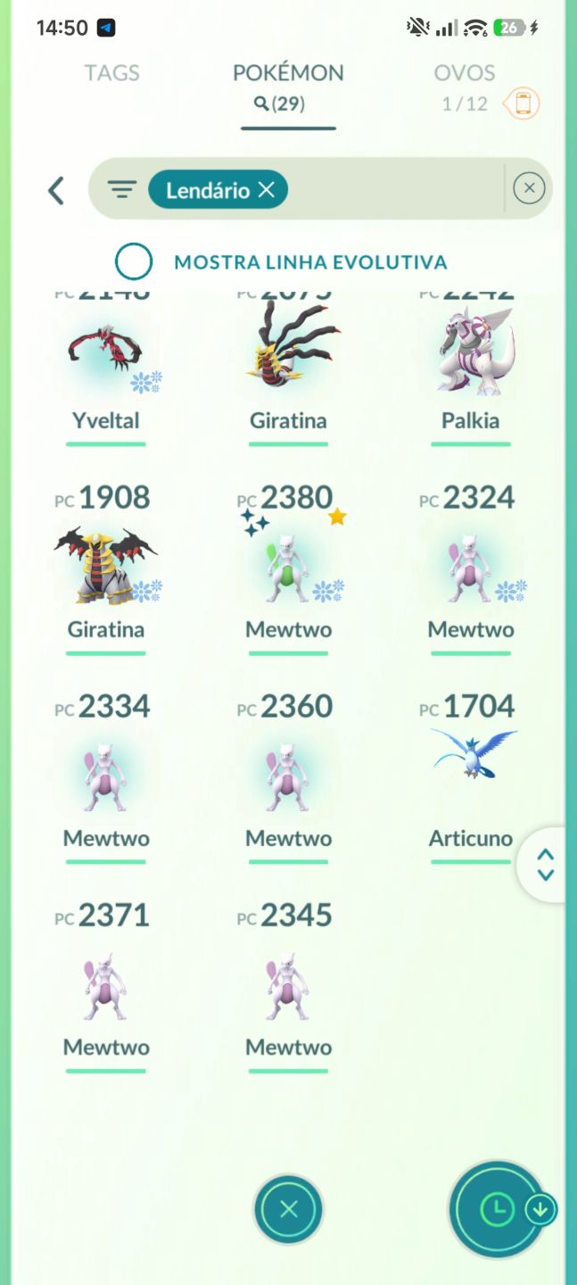 Mewtwo Shiny com Fundo Especial | Conta Pokémon GO