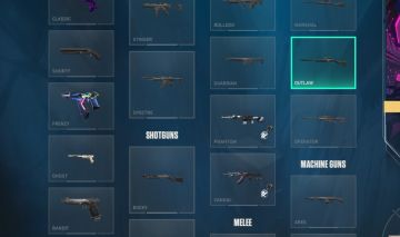 CONTA DE VALORANT COM MUITA SKIN