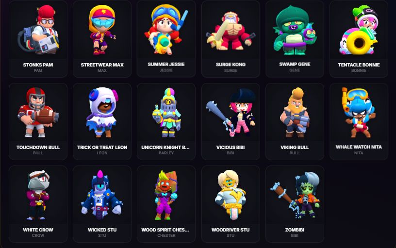 CONTA BRAWL STARS OG | 72K TROFÉUS | LENDÁRIO I BEST | 107 BRAWLERS (49 P11) | M