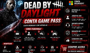 Conta de Dead By Daylight (GAMEPASS)