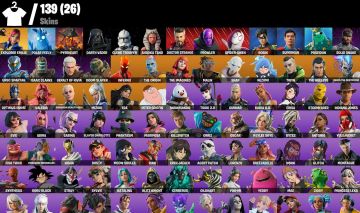 Conta Fortenite antiga 2020 várias skins e 400Vbuks
