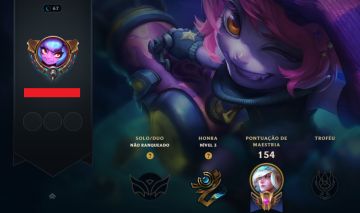Conta smurf level 67 unranked