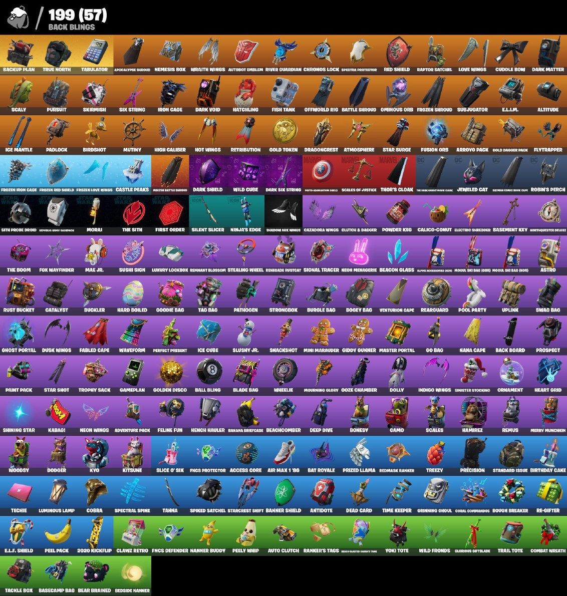Conta Fortnite OG - Várias skins, emojis e outras coisas raras.