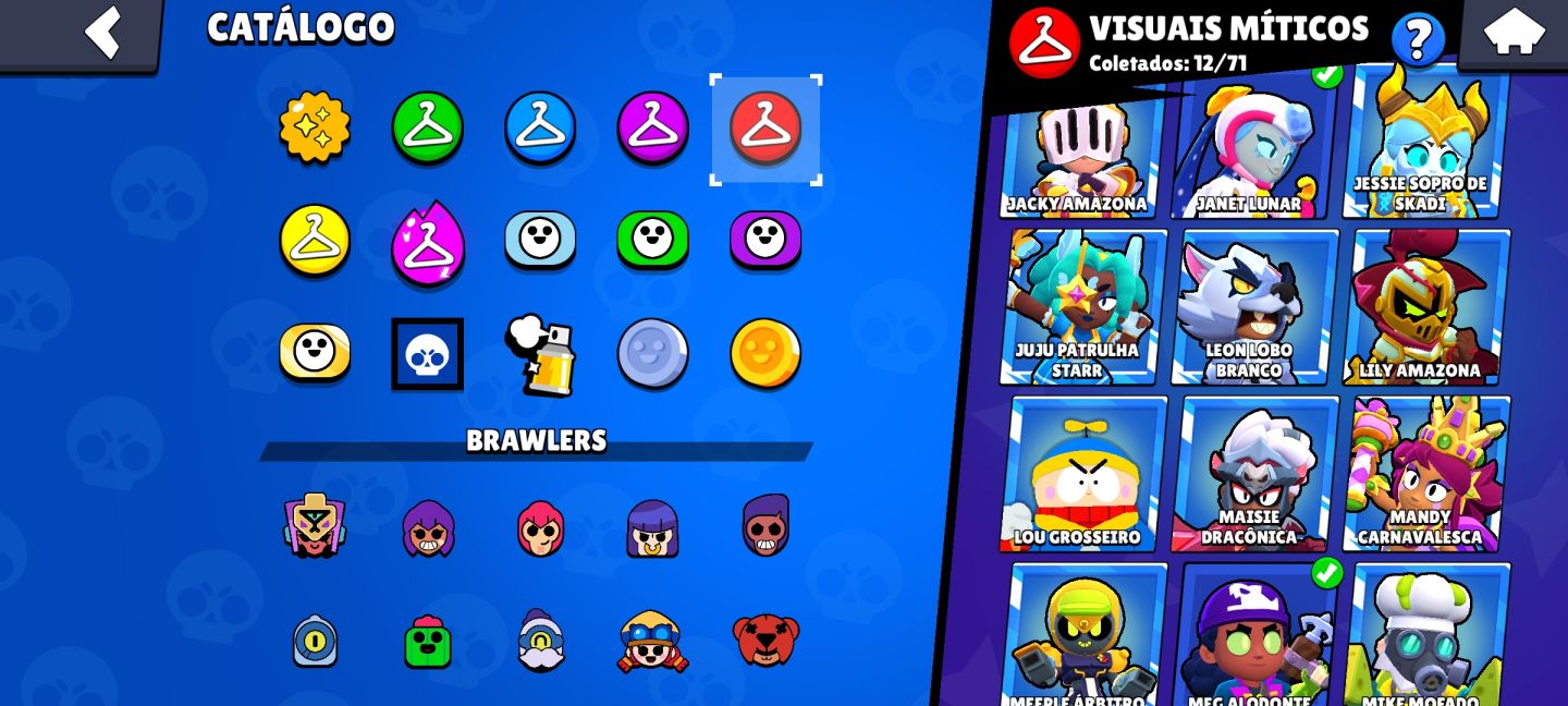 Conta de brawl stars com mais de 97mil troféus